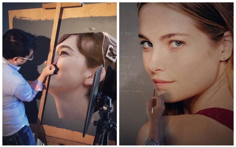 Hyperrealistic portraits by Japanese artist Hiro Kitayama Hyperrealistic portraits by Japanese artist Hiro Kitayama