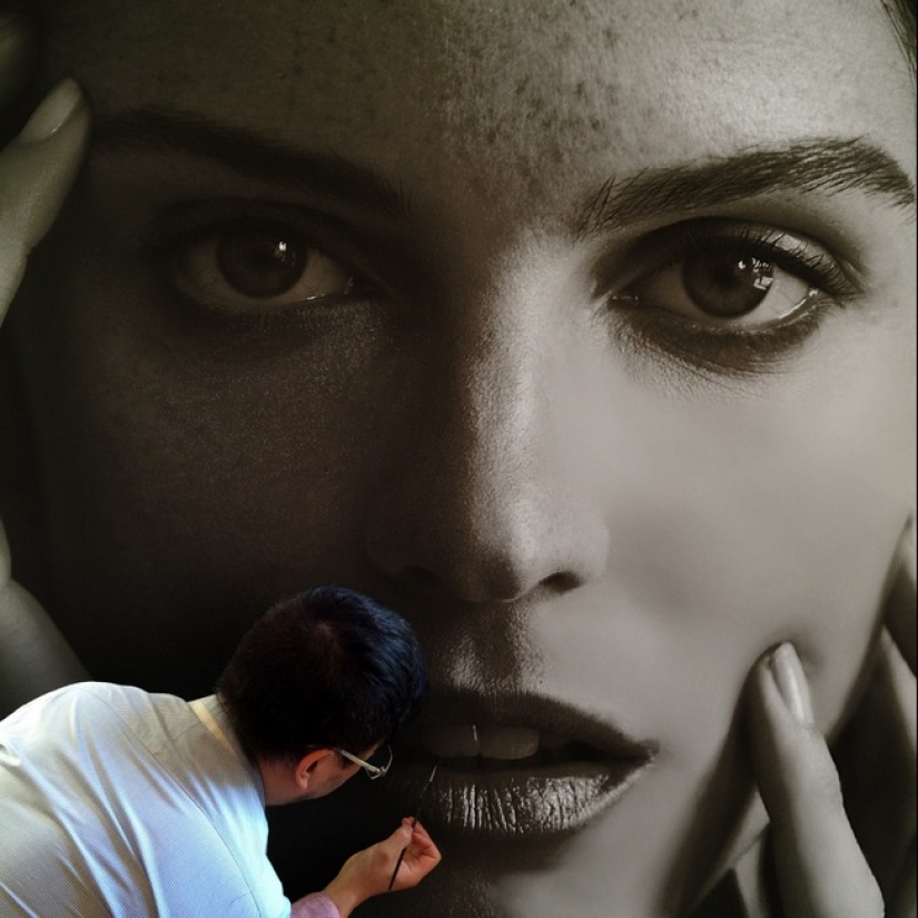 Hyperrealistic portraits by Japanese artist Hiro Kitayama Hyperrealistic portraits by Japanese artist Hiro Kitayama