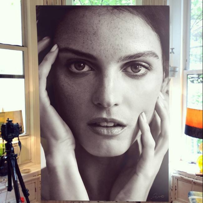 Hyperrealistic portraits by Japanese artist Hiro Kitayama Hyperrealistic portraits by Japanese artist Hiro Kitayama