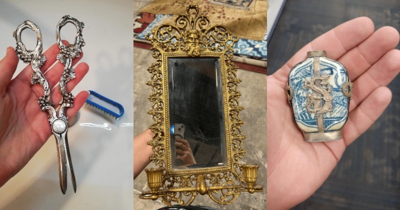 I was looking for copper, I found gold: 30 photos of ancient and very valuable items from flea markets