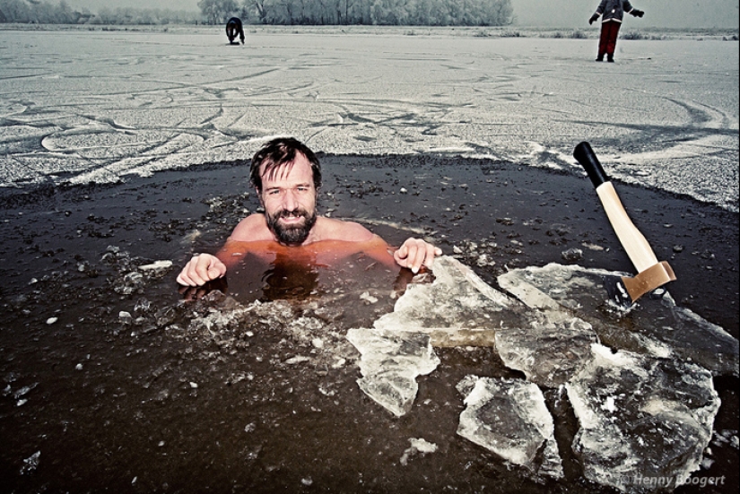 "Ice Man" Wim Hof, conquering the mountains in only shorts