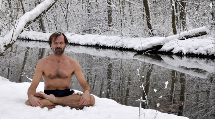 "Ice Man" Wim Hof, conquering the mountains in only shorts