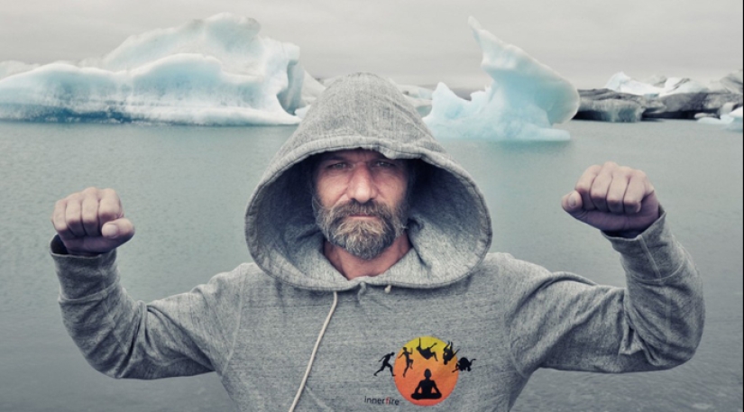 "Ice Man" Wim Hof, conquering the mountains in only shorts