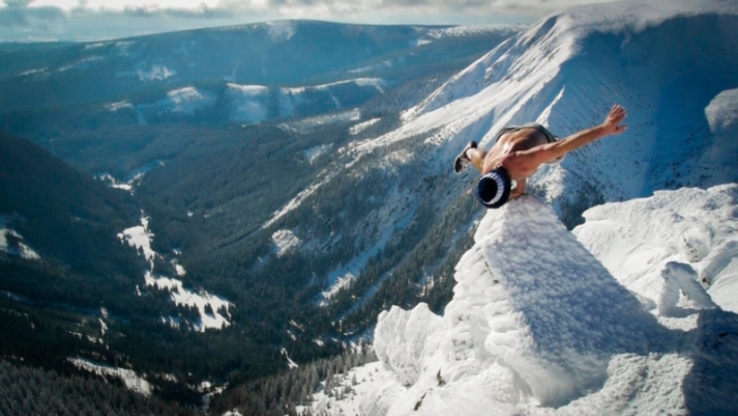 "Ice Man" Wim Hof, conquering the mountains in only shorts