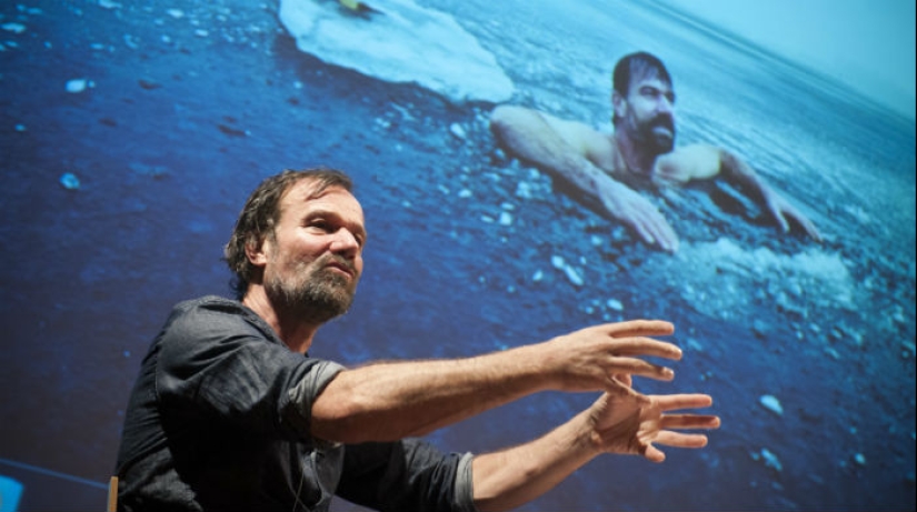 "Ice Man" Wim Hof, conquering the mountains in only shorts