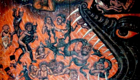 Iconos pintados del infierno: por qué en la antigüedad creaban imágenes disfrazadas con Satanás y demonios