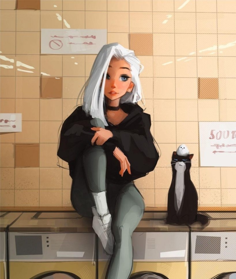 Ilustraciones brillantes del maestro del arte digital Sam Young Ilustraciones brillantes del maestro del arte digital Sam Young