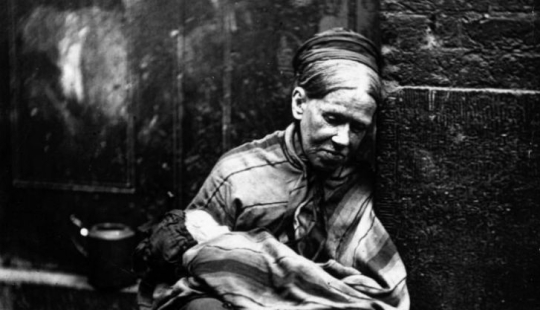 Impenetrable poverty on the streets of London in 1873-1877 Impenetrable poverty on the streets of London in 1873-1877