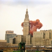 In 1986, Cleveland was attacked by ... balloons