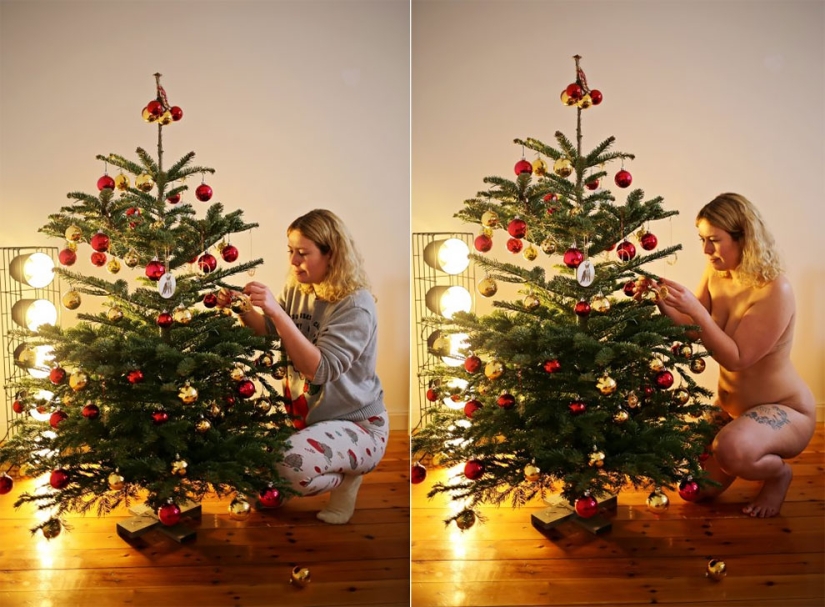 In clothes and without: a photographer from Germany undresses models in their usual environment In clothes and without: a photographer from Germany undresses models in their usual environment