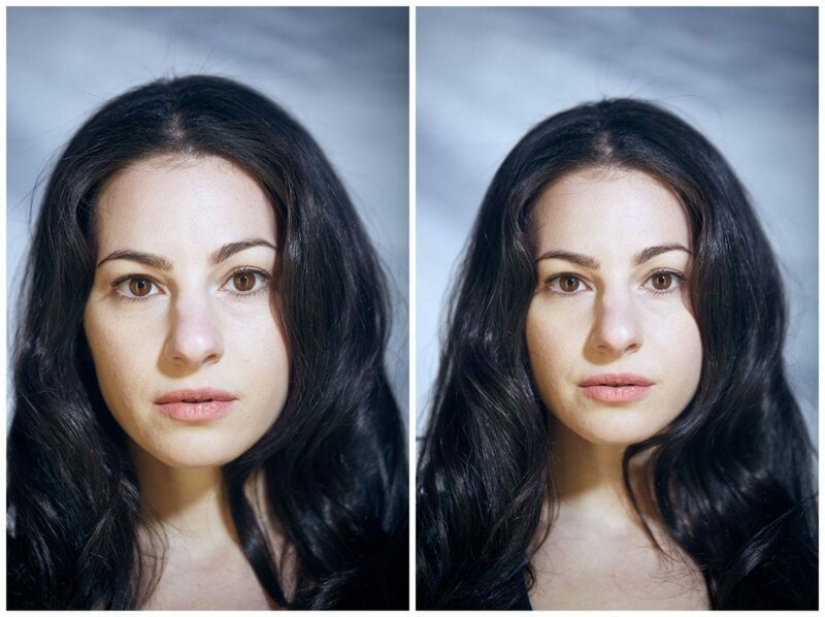 In clothes and without: an unusual photo project of an American In clothes and without: an unusual photo project of an American