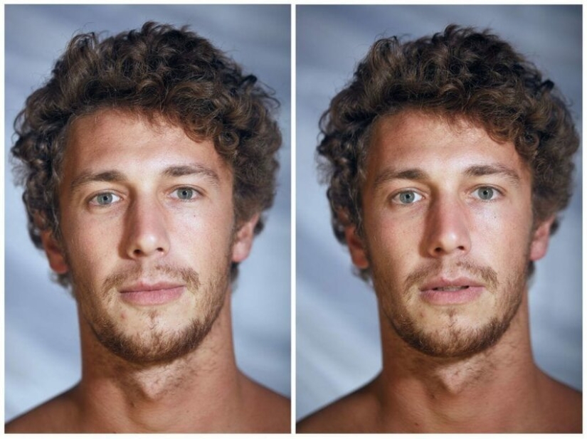 In clothes and without: an unusual photo project of an American In clothes and without: an unusual photo project of an American