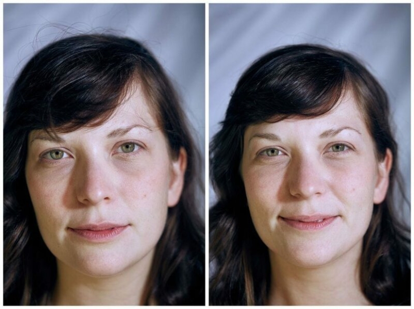 In clothes and without: an unusual photo project of an American In clothes and without: an unusual photo project of an American