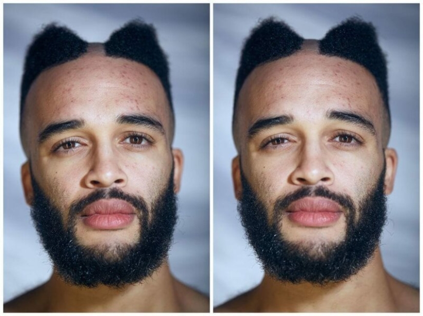 In clothes and without: an unusual photo project of an American In clothes and without: an unusual photo project of an American