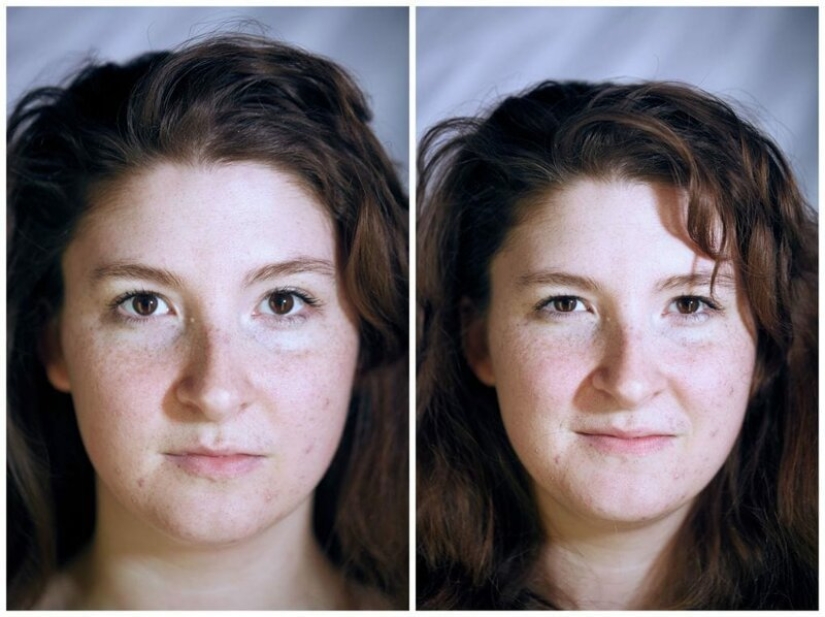 In clothes and without: an unusual photo project of an American In clothes and without: an unusual photo project of an American