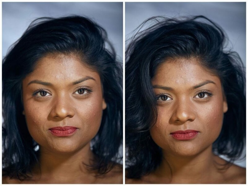 In clothes and without: an unusual photo project of an American In clothes and without: an unusual photo project of an American