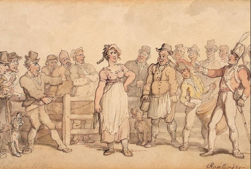 In nineteenth-century England, divorce was expensive. Therefore, the wives were sold at auction In nineteenth-century England, divorce was expensive. Therefore, the wives were sold at auction