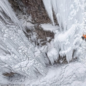 Increíbles cascadas congeladas alrededor del mundo