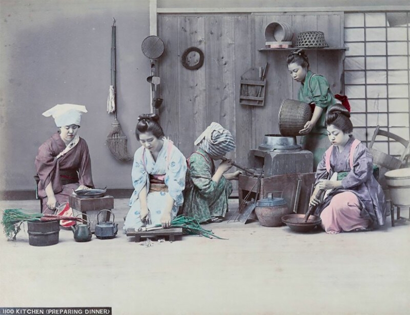 Incredible color photos of Japan of the XIX century Incredible color photos of Japan of the XIX century
