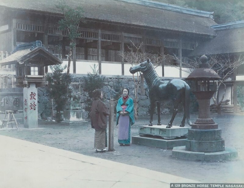 Incredible color photos of Japan of the XIX century Incredible color photos of Japan of the XIX century