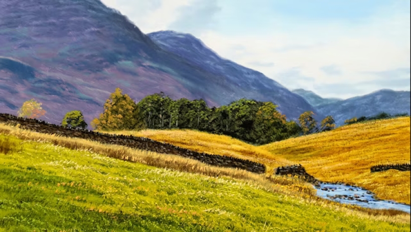 Incredible Landscapes by British Hyperrealist Michael Smith Incredible Landscapes by British Hyperrealist Michael Smith