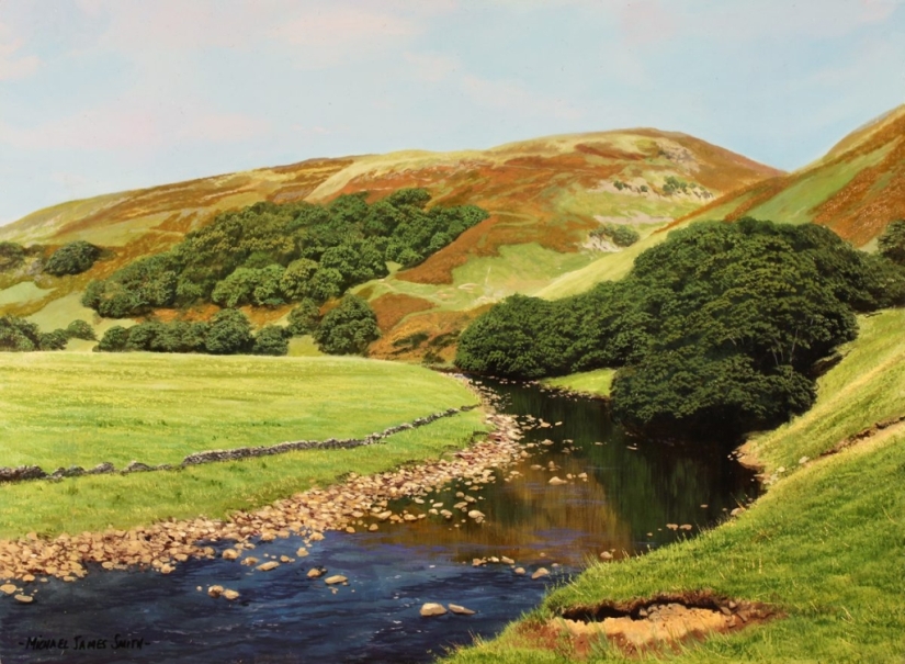 Incredible Landscapes by British Hyperrealist Michael Smith Incredible Landscapes by British Hyperrealist Michael Smith