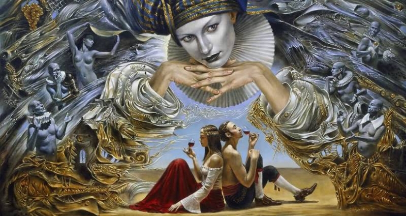 Incredible stories in the works of surrealist Mikhail Khokhlachev Incredible stories in the works of surrealist Mikhail Khokhlachev