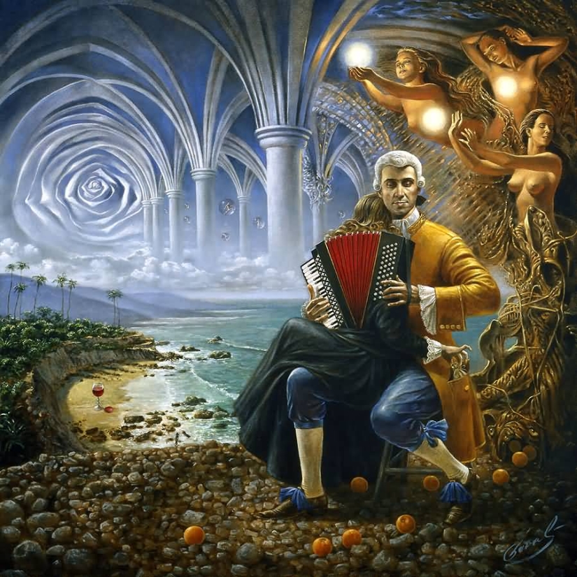 Incredible stories in the works of surrealist Mikhail Khokhlachev Incredible stories in the works of surrealist Mikhail Khokhlachev