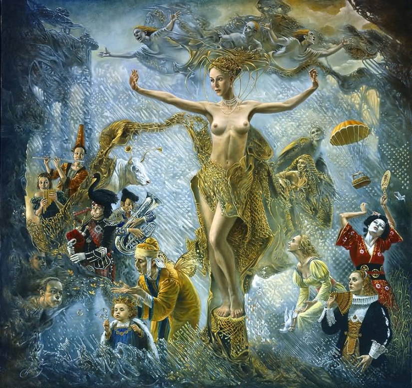 Incredible stories in the works of surrealist Mikhail Khokhlachev Incredible stories in the works of surrealist Mikhail Khokhlachev