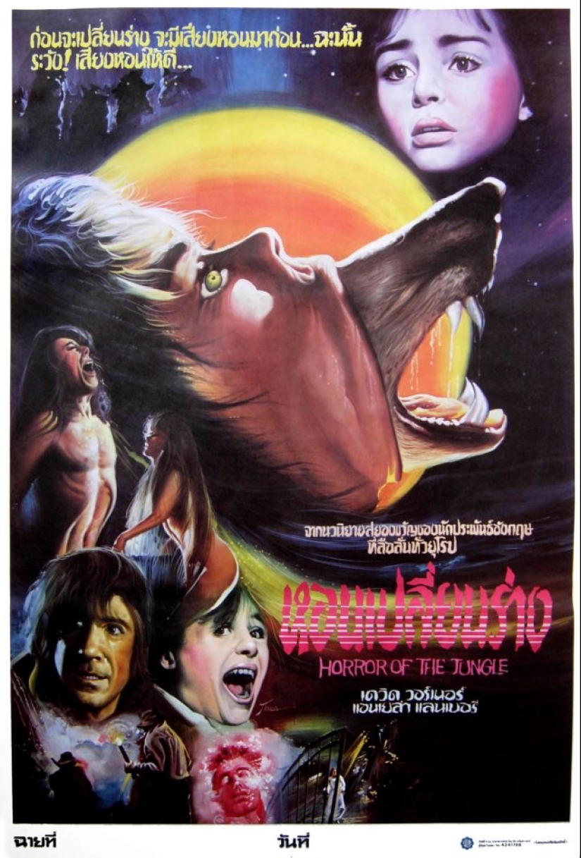 Incredible Thai movie Posters that retell the entire movie Incredible Thai movie Posters that retell the entire movie