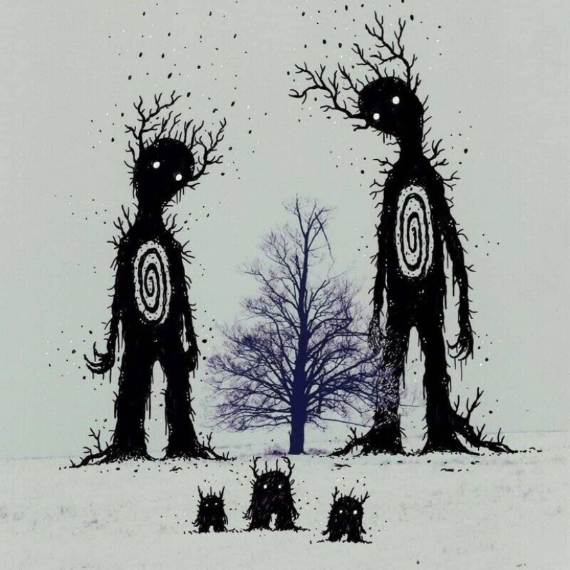 Inquietantes cuentos de hadas del artista Marc Gagnier, que supo combinar lo terrible y lo dulce