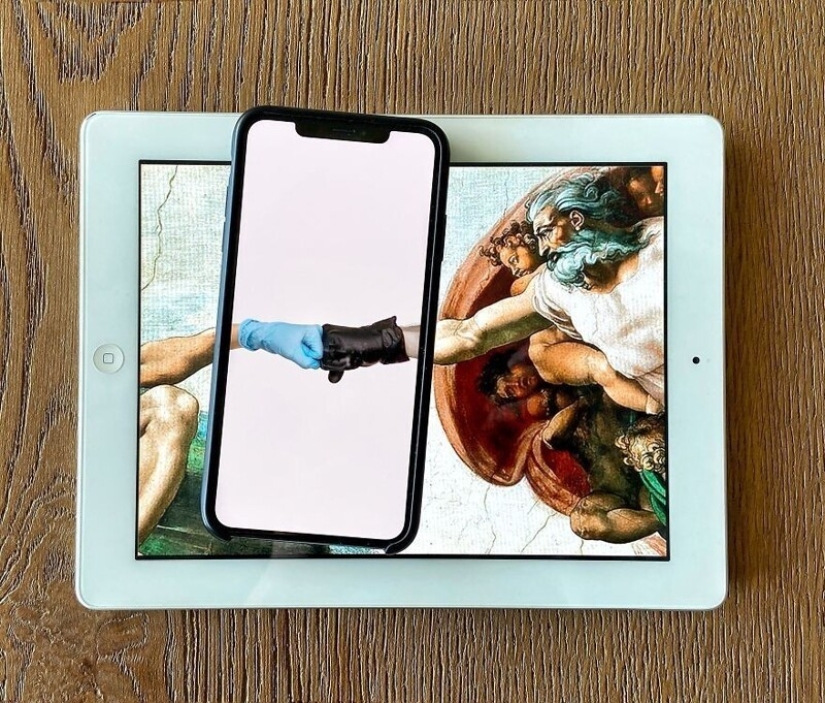 Inusual en lo ordinario: 30 collages de fotos divertidas hechas con un teléfono inteligente Inusual en lo ordinario: 30 collages de fotos divertidas hechas con un teléfono inteligente