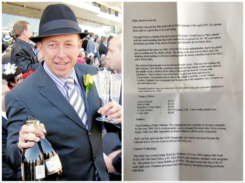 Inusual saludos en la luz del pasado: el aterrador resultados en cápsulas del tiempo