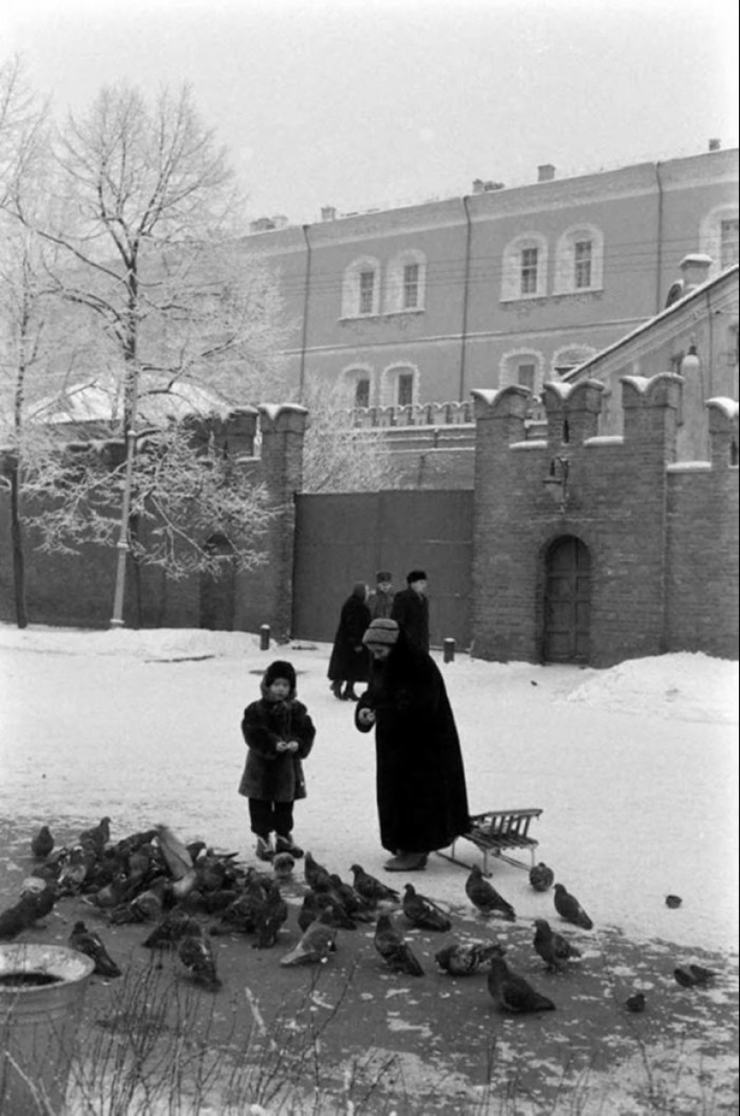 Invierno trineo en la URSS