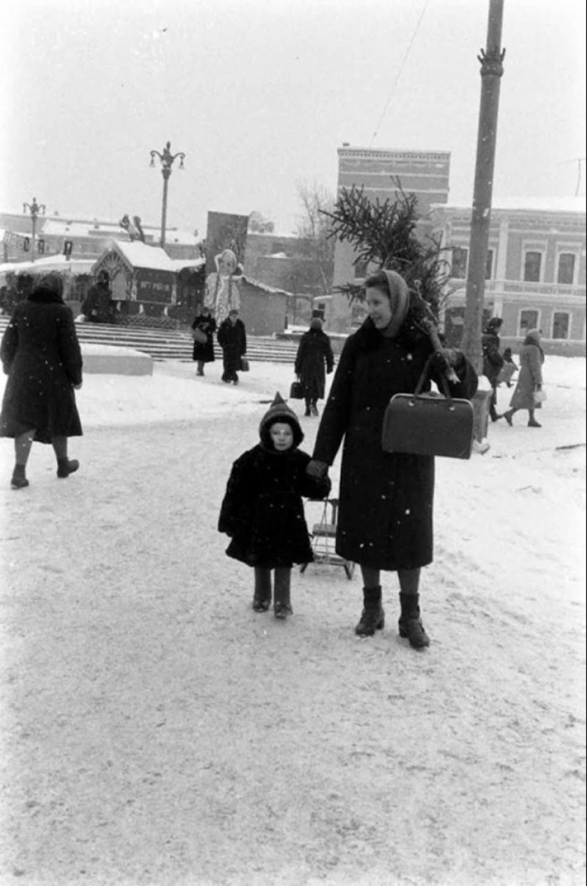 Invierno trineo en la URSS