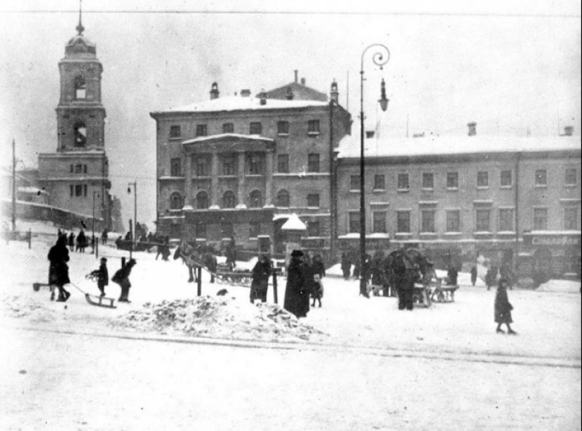 Invierno trineo en la URSS