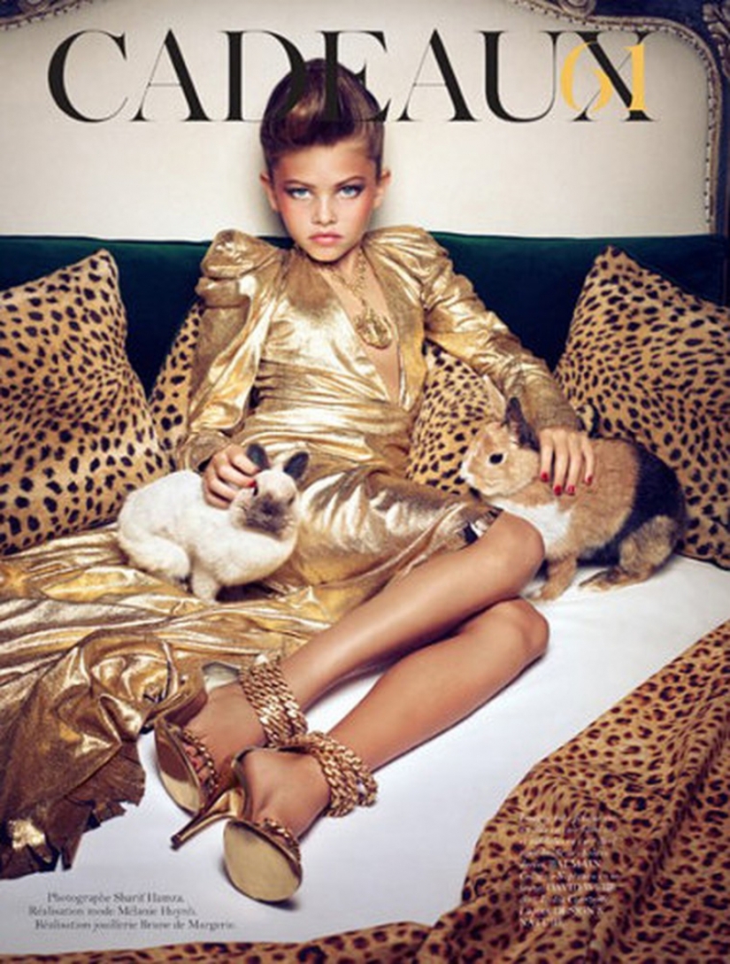 Is the girl ripe? The most scandalous photo shoots of young celebrities