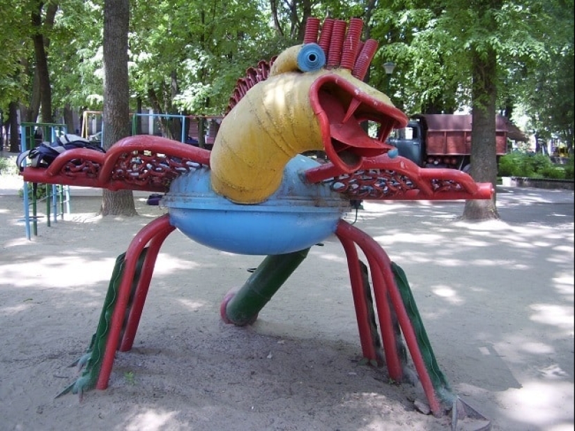 It is not the Internet that is ruining our children, but playgrounds in the courtyards