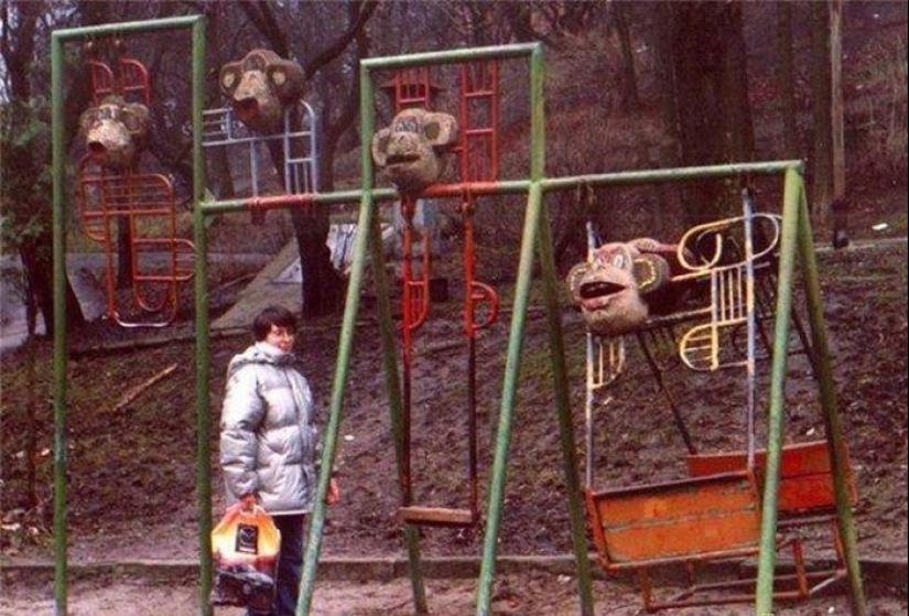 It is not the Internet that is ruining our children, but playgrounds in the courtyards