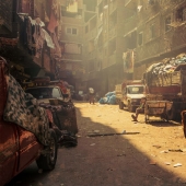 It's a pity these photos don't convey the smell: The City of Scavengers in Cairo