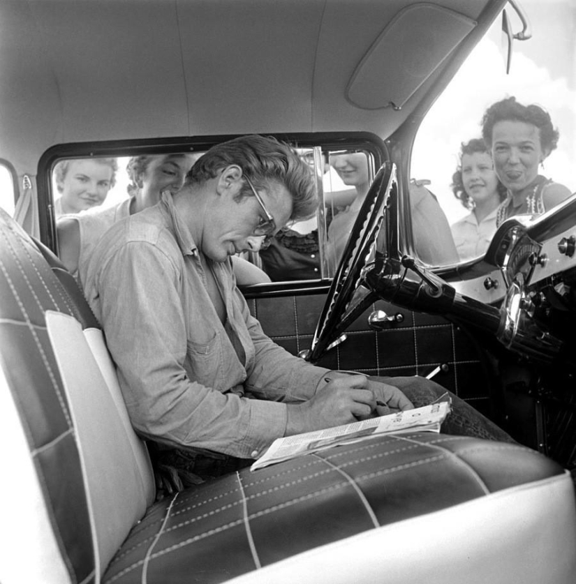 James Dean y Marilyn Monroe a través de los ojos de Richard S. Miller