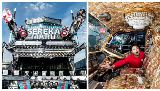 Japanese trucks "Decotora" in pictures by Robert Benson