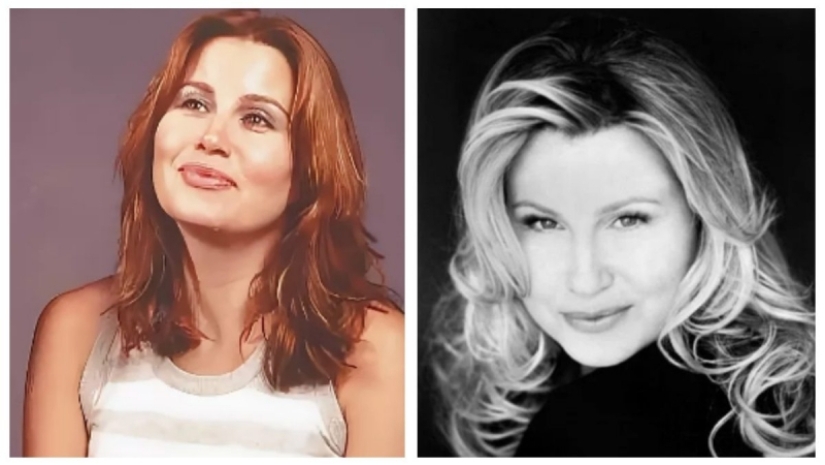 Jennifer Coolidge, the legendary "Stifler's mom" from American pie: in his youth and now Jennifer Coolidge, the legendary "Stifler's mom" from American pie: in his youth and now