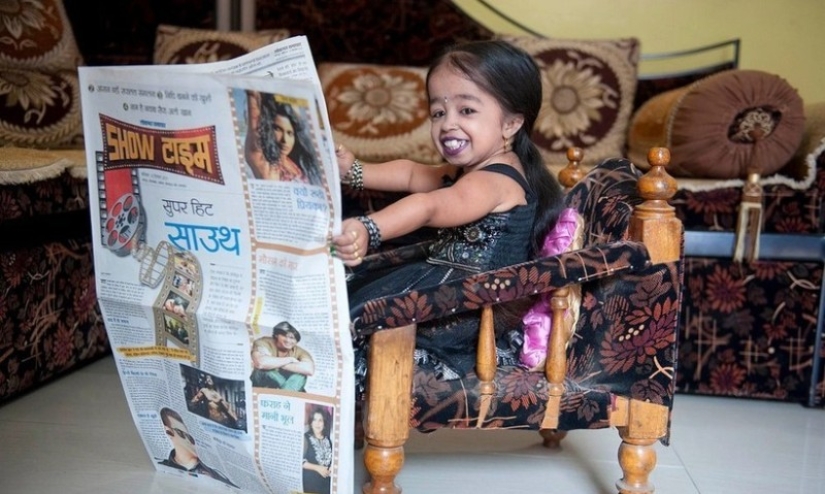 Jyoti Amji - the smallest actress on the planet and social media star