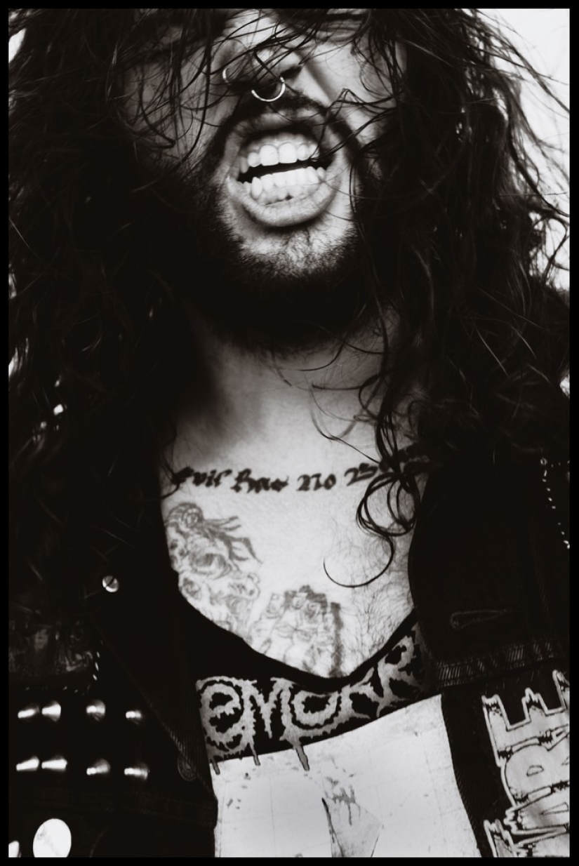 Killer angels in the style of death metal Killer angels in the style of death metal