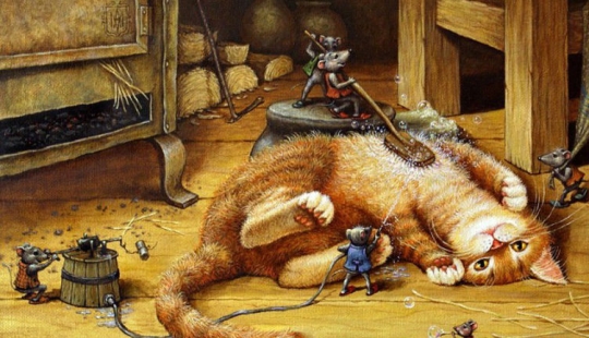 Kind cat tales by the artist Alexander Maskaev Kind cat tales by the artist Alexander Maskaev