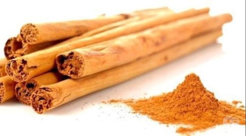 La canela, el wasabi y otros productos populares-simulación en el que creemos erróneamente que ser real