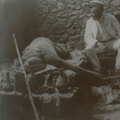 La cara distorsionada en los estertores de la agonía: las imágenes antes y después de la terrible erupción volcánica del siglo xx