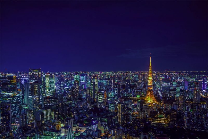 La ciudad de las luces: 15 impresionantes imágenes de Tokio por la noche desde una altura de rascacielos La ciudad de las luces: 15 impresionantes imágenes de Tokio por la noche desde una altura de rascacielos