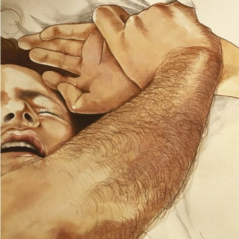 La energía amorosa de toques en las pinturas de Frida Castelli La energía amorosa de toques en las pinturas de Frida Castelli